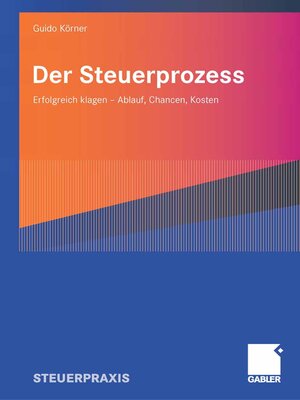 cover image of Der Steuerprozess